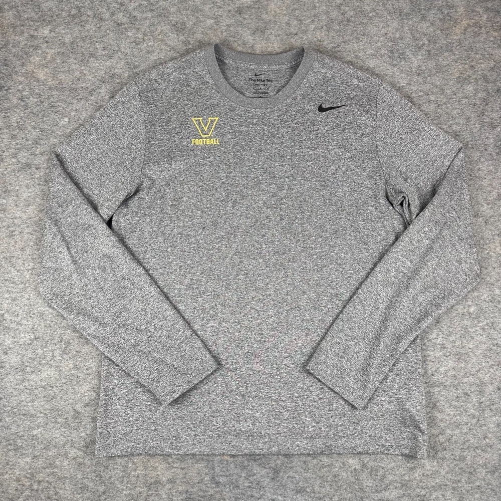 Nike Dri Fit Vanderbilt Commodores‎ Football T-Shirt Team Issue Womens Medium M
